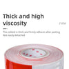 Roll of thick and high viscosity film used for adhering materials on trucks and vehicles