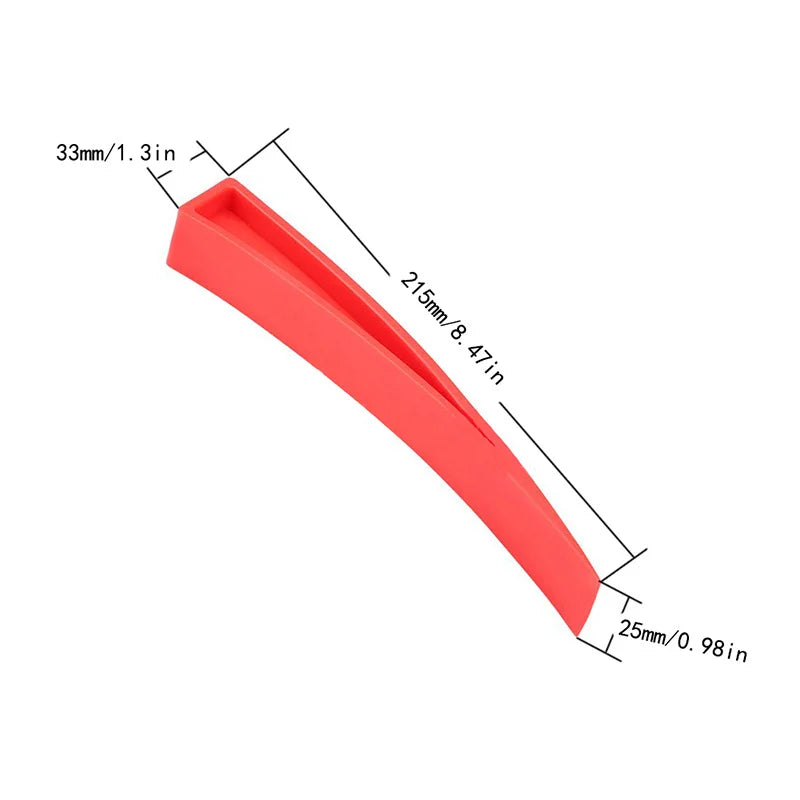 Rotes, robustes Auto-Türreparatur- und Schloss-Kit mit Maßen 33mm x 215mm.