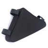 Black convertible waterproof bike frame bag designed for cycling