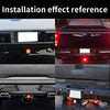 Red LED Trailer Hitch Light Cover