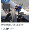 Ein Dashboard-Cover für einen LKW, montiert in einem Fahrzeug, mit einem 30% Rabatt-Angebot.