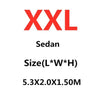 XXL Sedan car cover with dimensions 5.3x2.0x1.50m