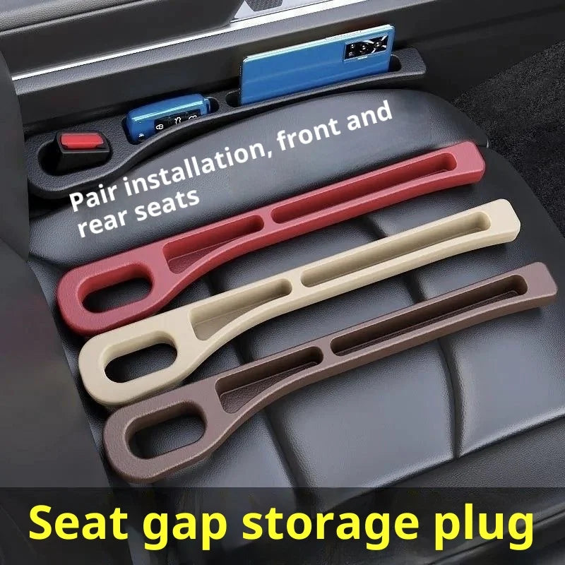Paires de bouchons de stockage d'espace entre les sièges et un accessoire bleu pour les sièges avant et arrière