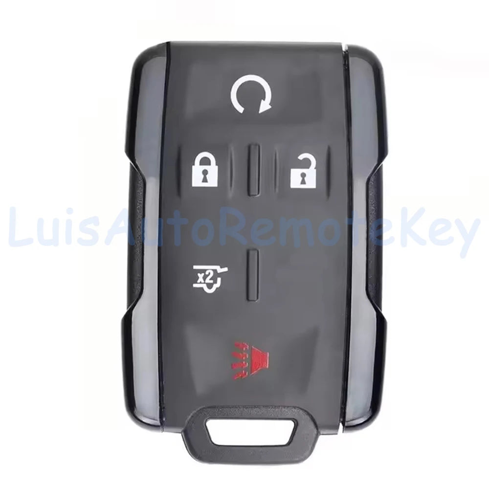 A black multi-button remote key fob with a lock icon and a reset symbol.