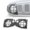 Ensemble de garniture plastique noir pour phare et feu arrière de Suzuki Jimny.
