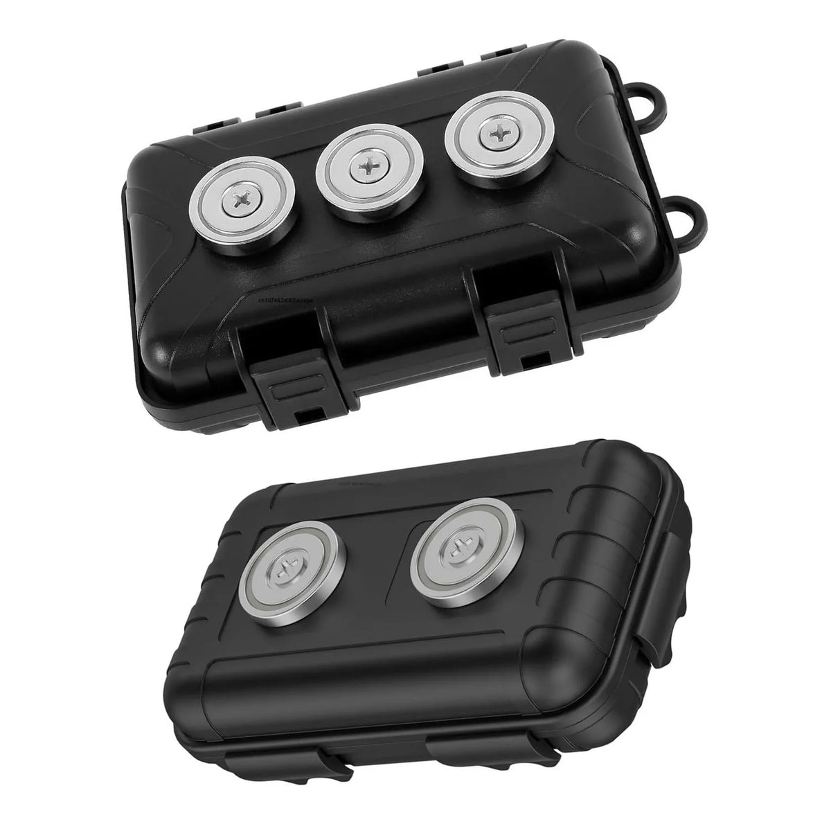 Porte-clés magnétique noir conçu pour voiture et usage extérieur