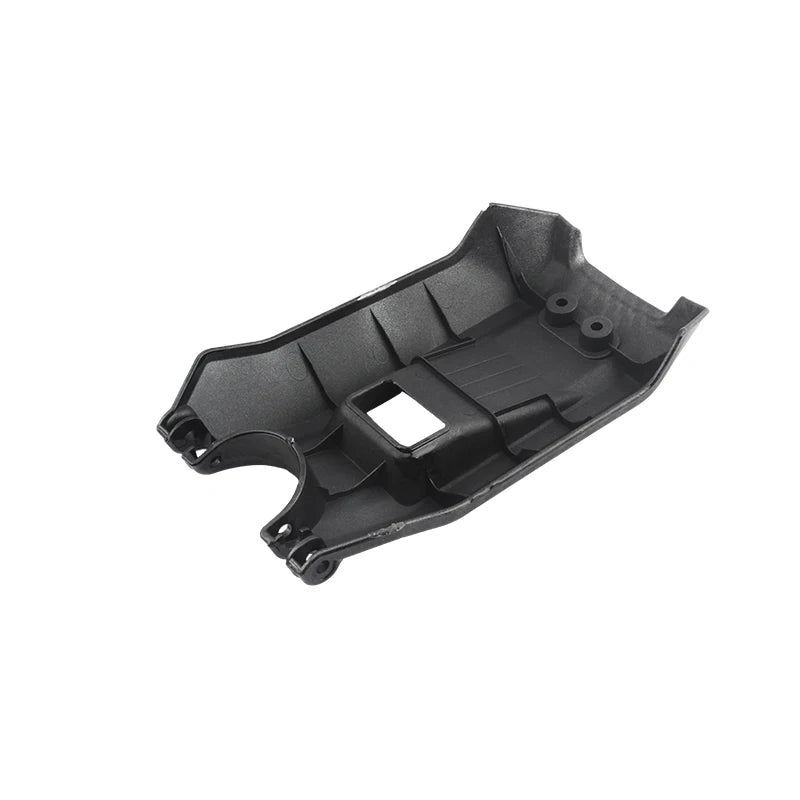 Black carbon fiber battery compartment cover for electric bikes