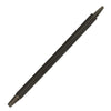 A black car spark plug extractor kit with a threaded metal shaft.