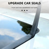 Close-up of a black car seal used for upgrading front and rear windshield roof seals.