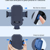 A hand is shown using a one-hand operation mechanism to take out and put in a phone in one second.