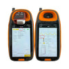 Orange smart key fob with five buttons for Dodge, Chrysler, and Jeep vehicles
