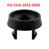 Black aluminum ball shift knob for 2015-2020 Civic manual transmissions