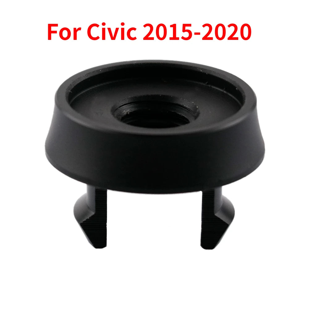 Black aluminum ball shift knob for 2015-2020 Civic manual transmissions