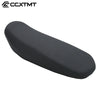 A black motorcycle seat cushion for the Sur-Ron Light Bee X and S.