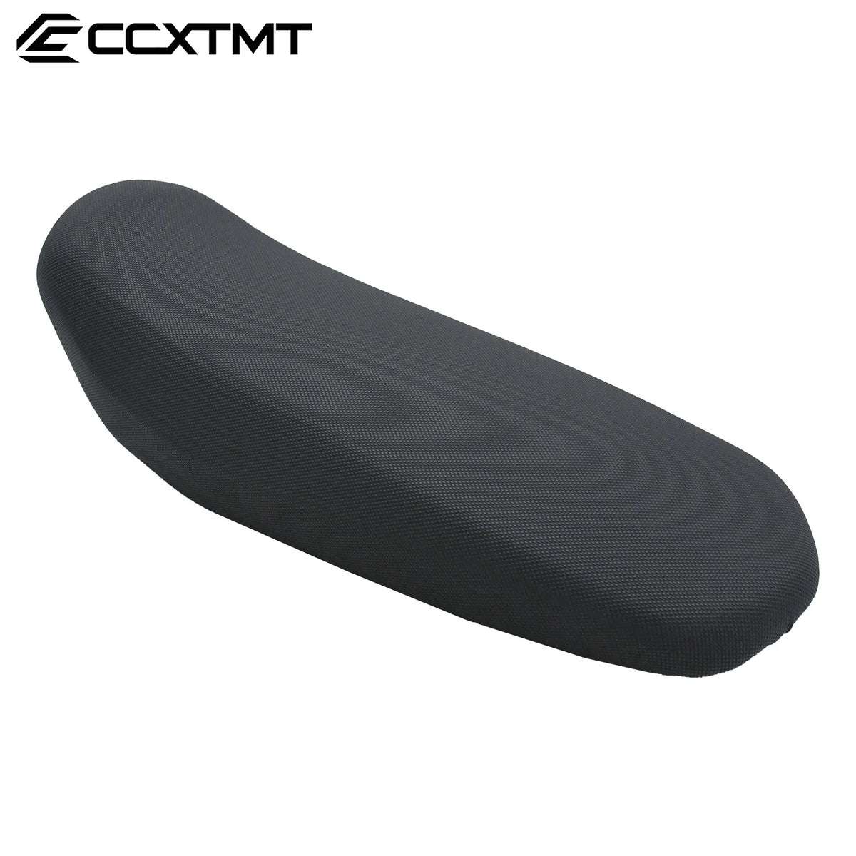 A black motorcycle seat cushion for the Sur-Ron Light Bee X and S.