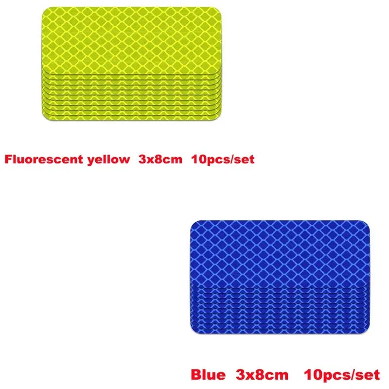 Reflective Warning Stickers for Vehicle Bumpers