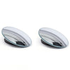 Pair of dual adjustable wide angle blind spot mirrors for vehicles