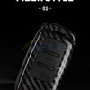 Carbon Fiber Car Key Case Cover for VW, Skoda, and Audi Models
