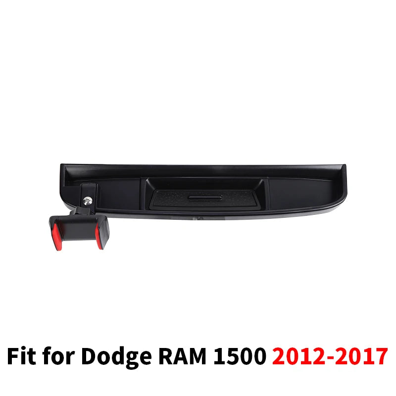 Schwarze Mittelkonsole Handyhalterung für Dodge RAM 1500 Trucks