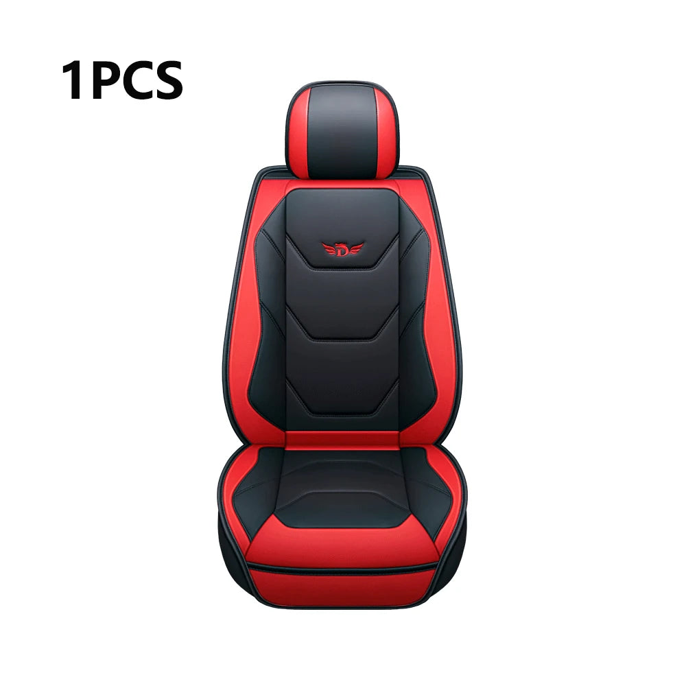 One piece of black and red universal car seat covers for Hyundai and Kia models