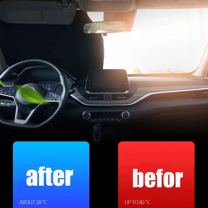 Premium Car Windshield Sunshade