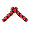 Red and black universal motorcycle brake lever covers for grips