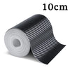 Film de protection tissé en fibre de carbone noire, 10 cm de large.