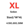 XL Sedan car cover with dimensions 4.9x1.8x1.50 meters