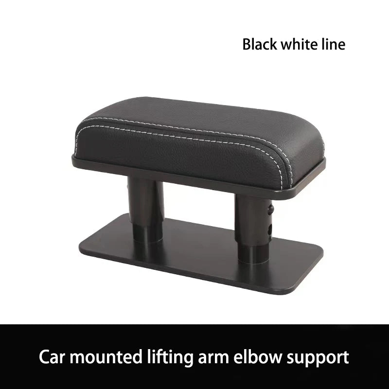 Black and white line car mounted lifting arm elbow support cushion