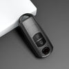 A close-up view of a universal car key cover for Mazda models lying on a gray surface.