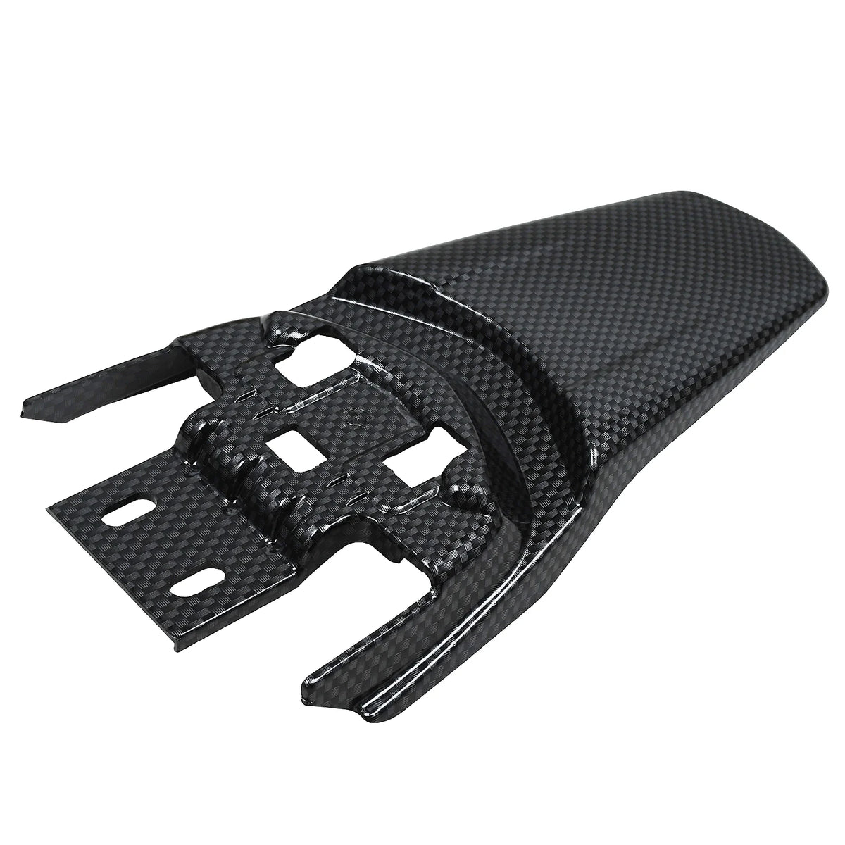 Black aftermarket rear fender for Sur-Ron electric bikes