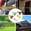 A set of multi-angle high-pressure water nozzles used for cleaning cars, houses, gardens, and roof edges.
