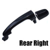 Black rear right OEM door handle for KIA Sportage