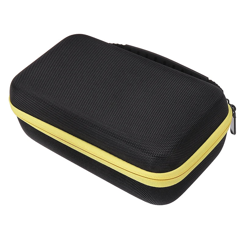 Black and yellow durable EVA protective case for a lithium jump starter battery