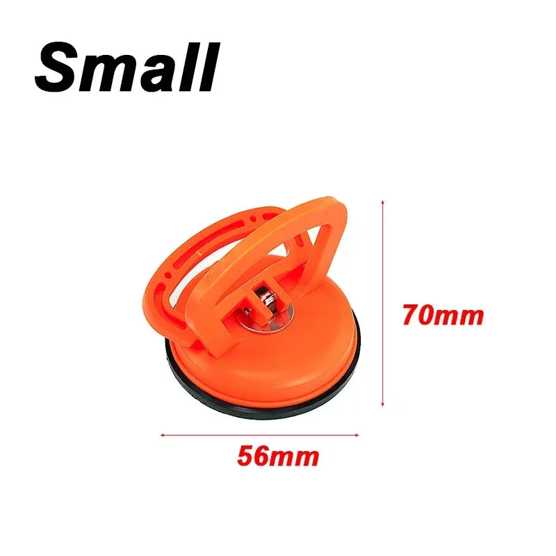 An orange car dent glass suction removal tool with a 70mm diameter and 56mm length.