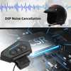 A black wireless earphone headset is shown on a circuit board with blue glowing lines.