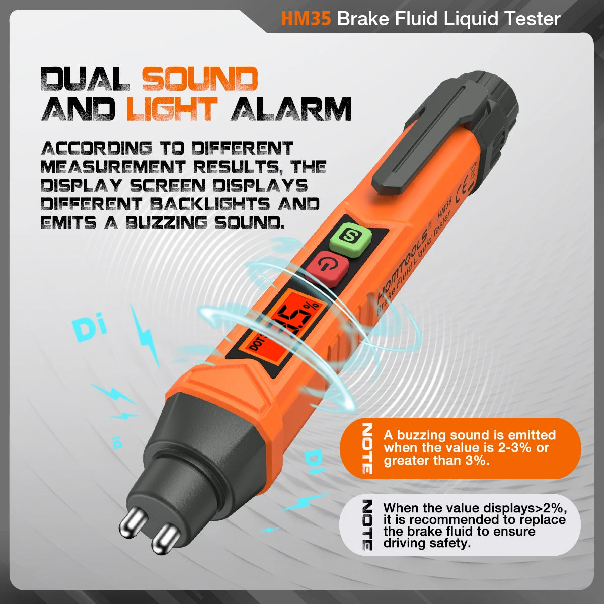 Digital Brake Fluid Level Tester