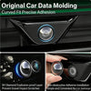 Close-up of a car camera lens protector set showing diamond explosion-proof layers for scratch prevention.