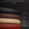 A lineup of classic five-color optional steering wheel covers in black, coffee, mickey, wine red, and Chinese red.