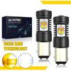 Deux ampoules LED noires, technologie SMD 3030, pour usage automobile.