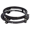 Black mounting ring for a 7 inch motorcycle LED headlight