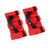 Red durable Oxford roll bar grab handles for Jeep