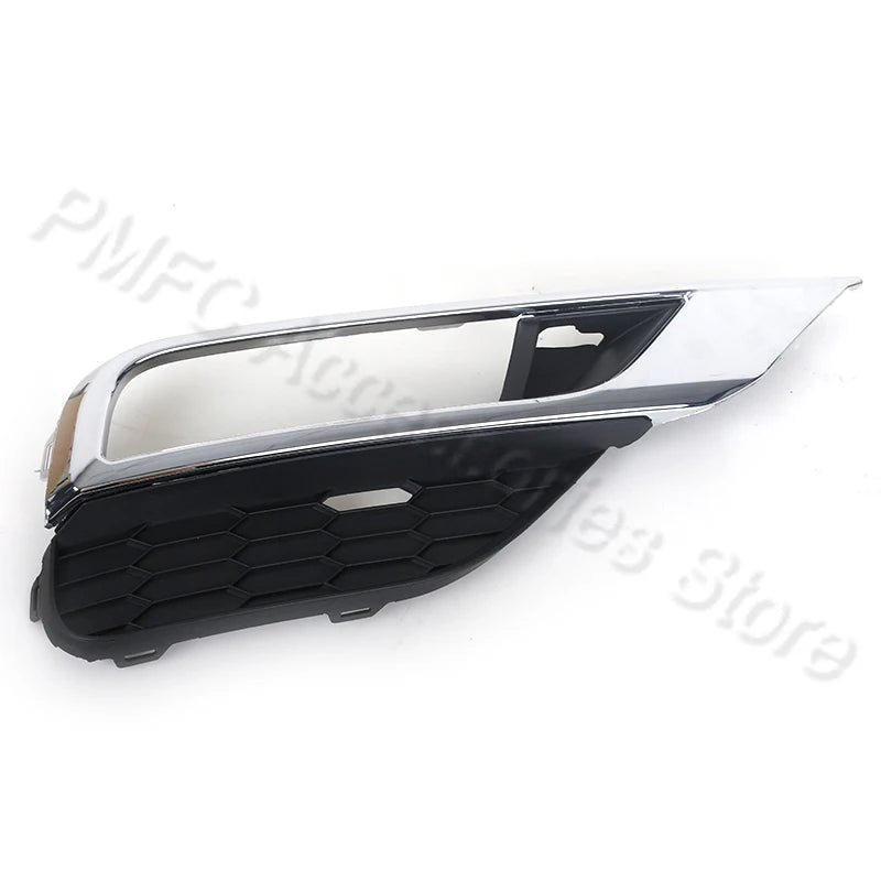 Black plastic LED fog light kit with bumper trim for a Honda CR-V.