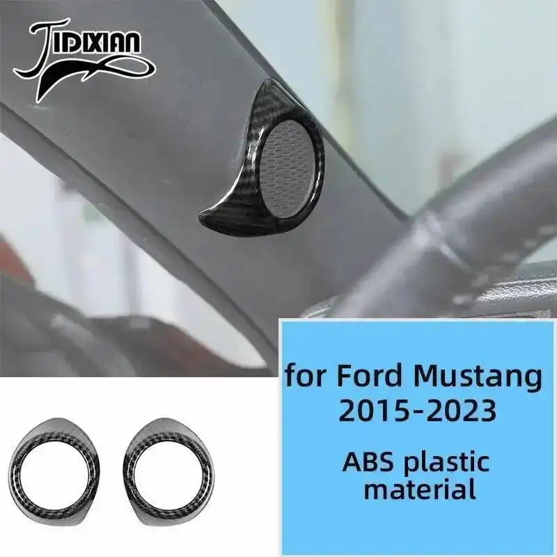 ABS plastic material interior decoration kit for Ford Mustang 2015-2023
