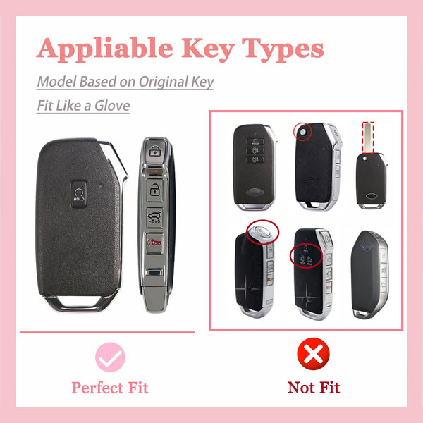 Image showing various key types and a protective cover designed to fit like a glove.