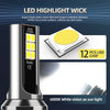 Silberner LED-Highlight-Zapfen mit zwölf gelben LED-Chips für helle weiße Sicht.