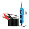 A blue automotive voltage circuit tester kit with a black probe and cable.