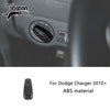 Close-up of an ABS material interior trim piece for a Dodge Charger, featuring an auto mode switch.