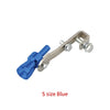 Sifflet de turbine automobile bleu, taille S, simulateur de son d'échappement