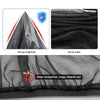 Close-up view of black mesh fabric showing strong toughness and dense weave for mosquito and insect protection.
